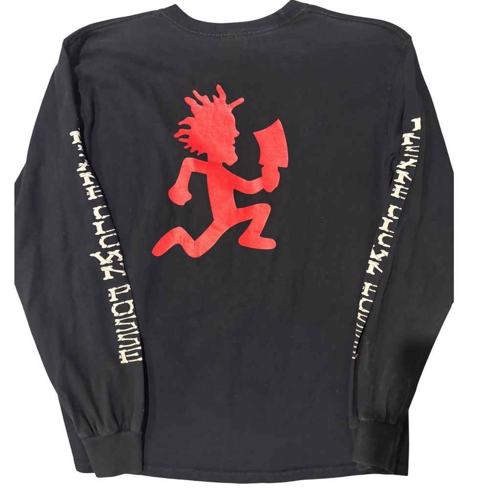 Insane Clown Posse‎ ICP Long Sleeve Hatchetman Psychopathic M Sleeve Hits